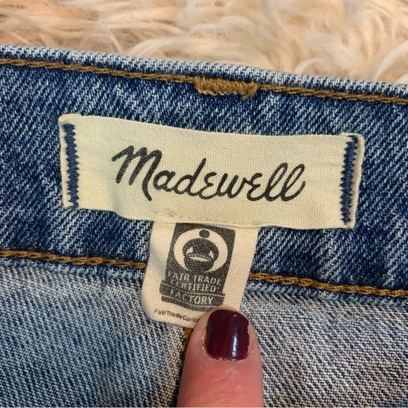 Madewell The Perfect Jean Short in Snyder Wash - Picture 9 of 11